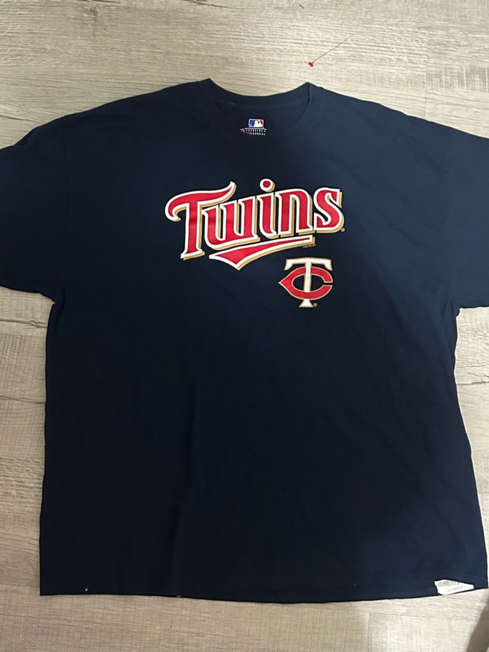 Minnesota Twins MLB Genuine Merchandise T-Shirt Navy Blue Size 2XL
